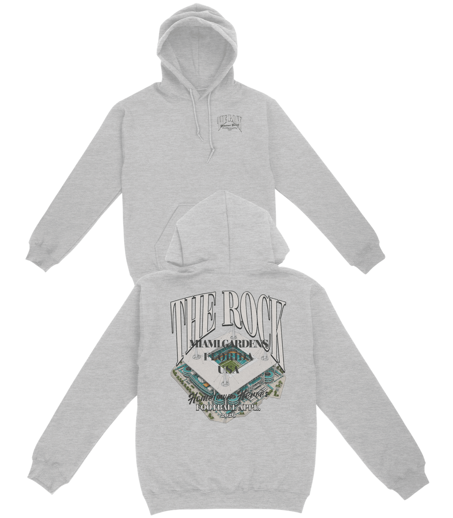 The Rock Basic Hoodie