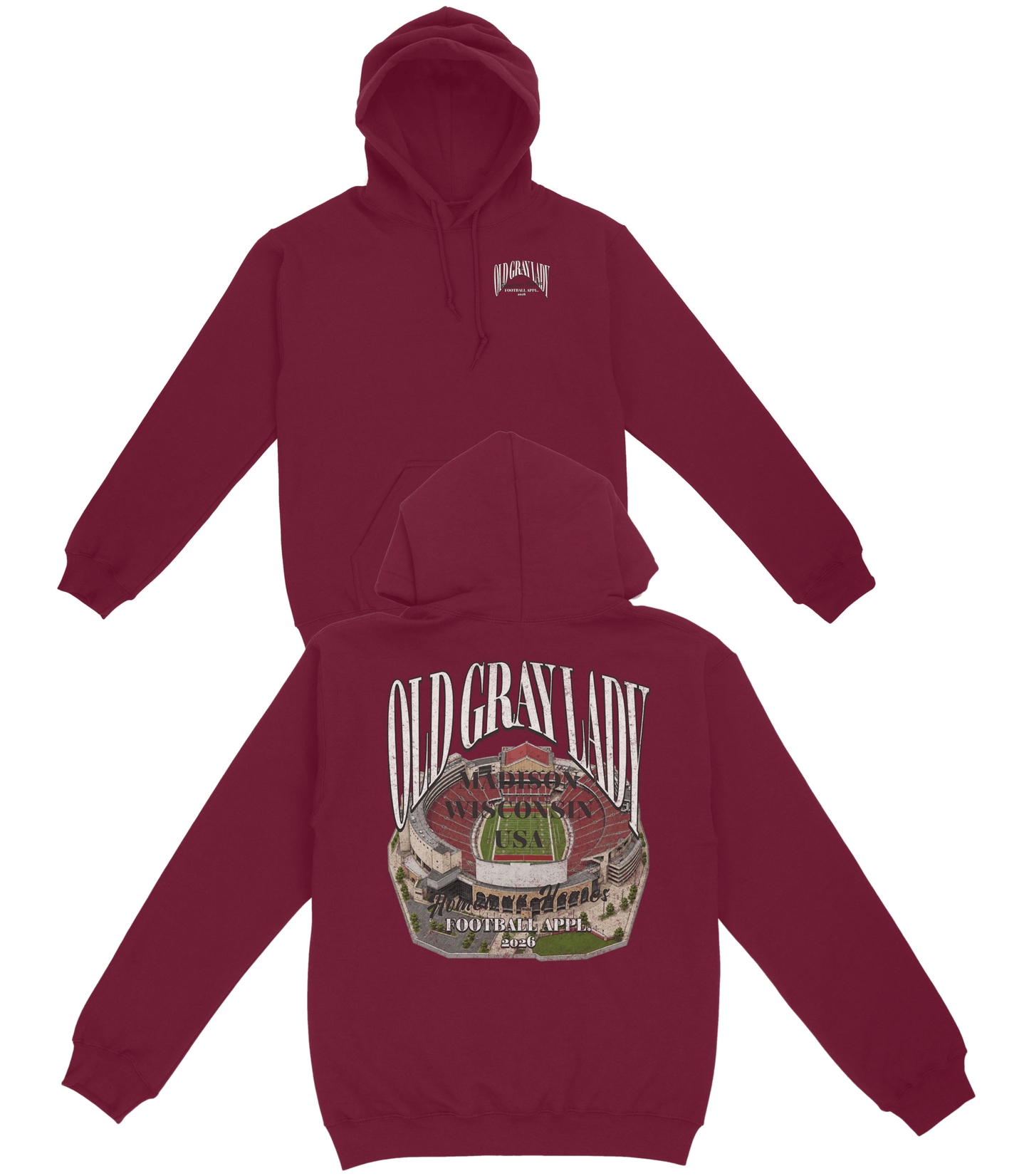 Old Gray Lady Basic Hoodie