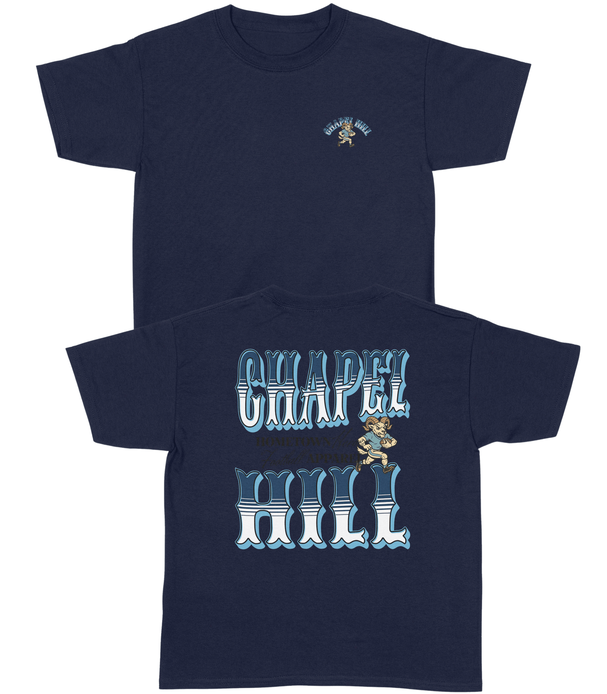 Chapel Hill Football YOUTH T-Shirt- Hometown Heroes
