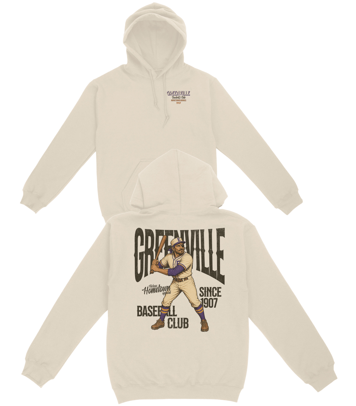 Greenville Baseball Club Basic Hoodie