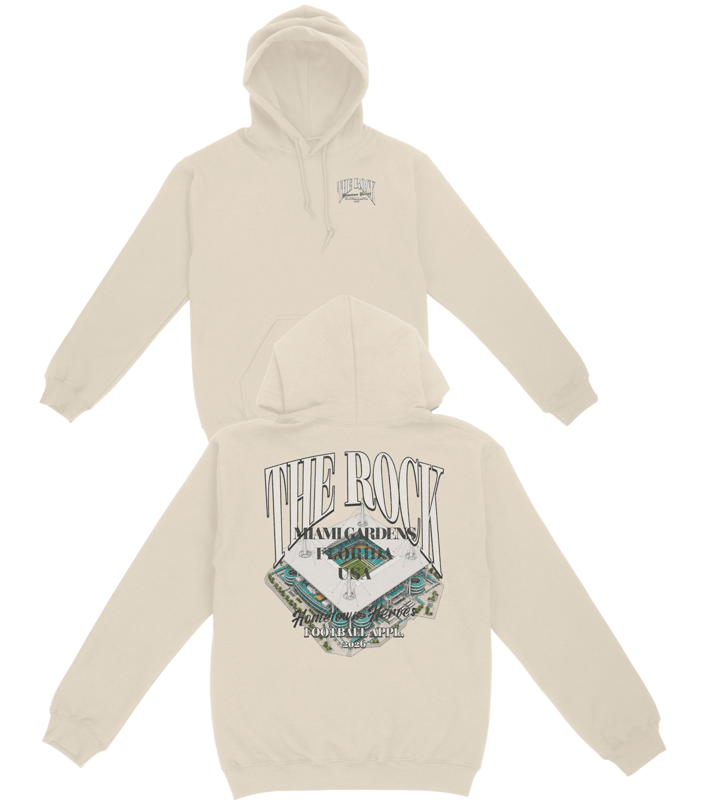 The Rock Basic Hoodie