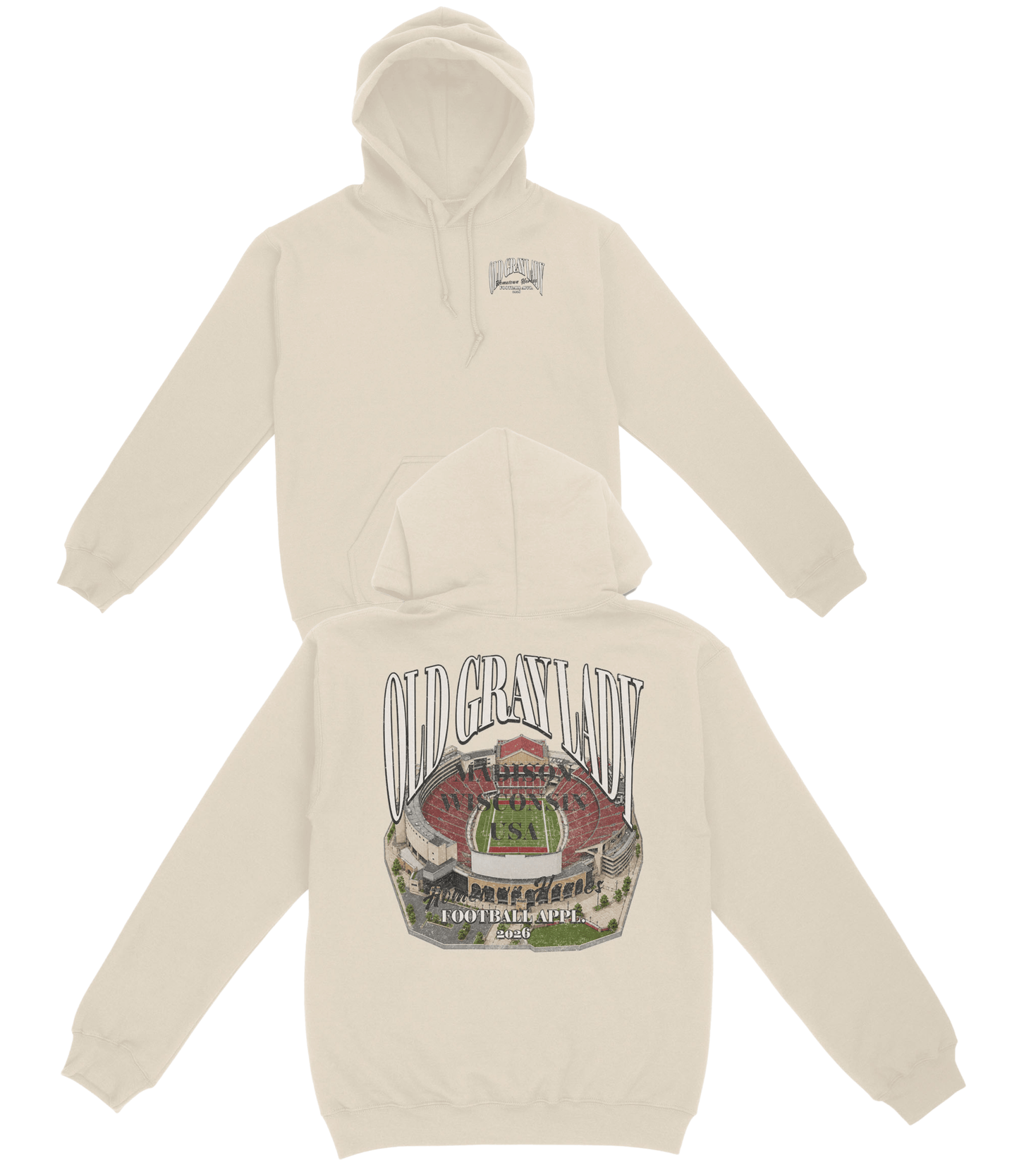 Old Gray Lady Basic Hoodie