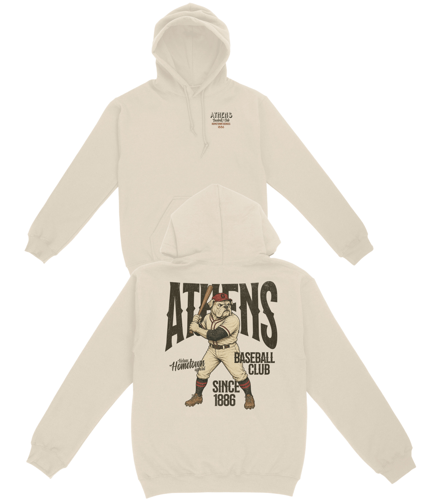 Athens Baseball Club Basic Hoodie