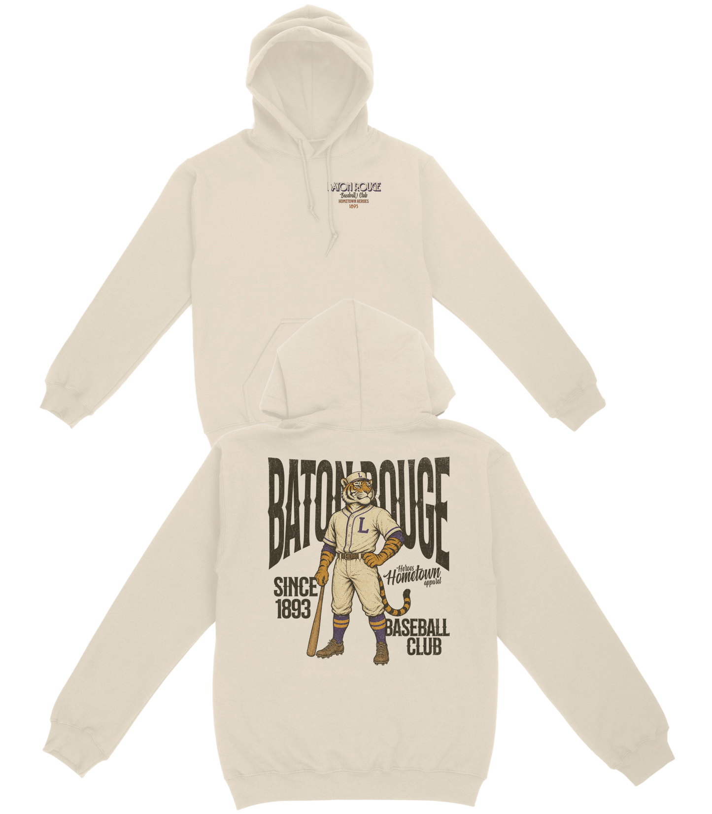 Baton Rouge Baseball Club Basic Hoodie