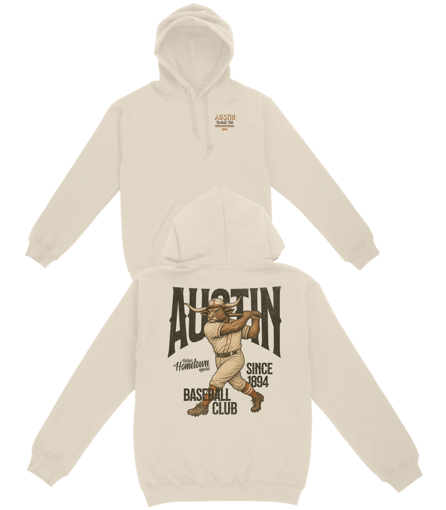 Austin Baseball Club Basic Hoodie