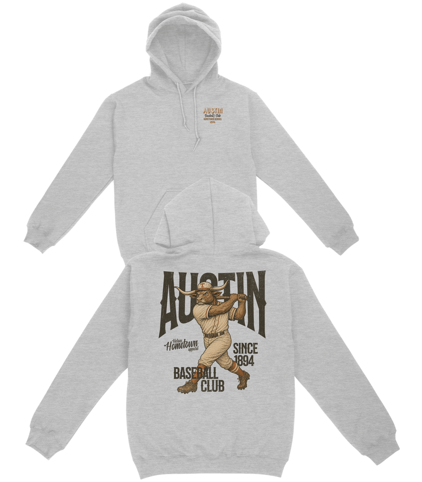 Austin Baseball Club Basic Hoodie