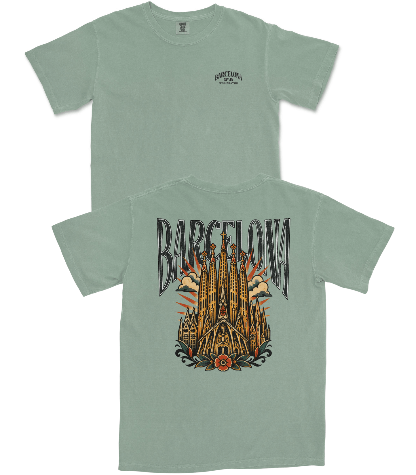 Barcelona Church T-Shirt