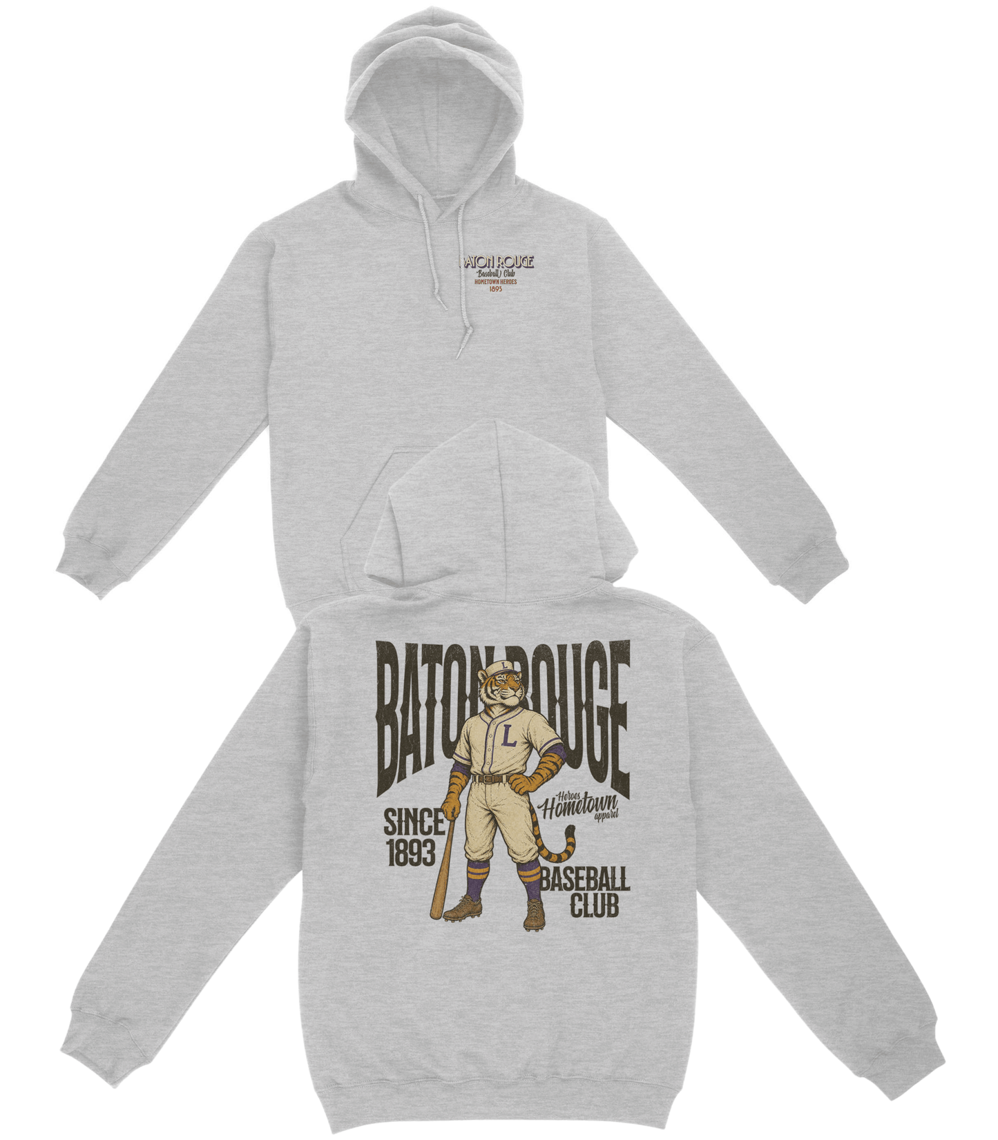 Baton Rouge Baseball Club Basic Hoodie