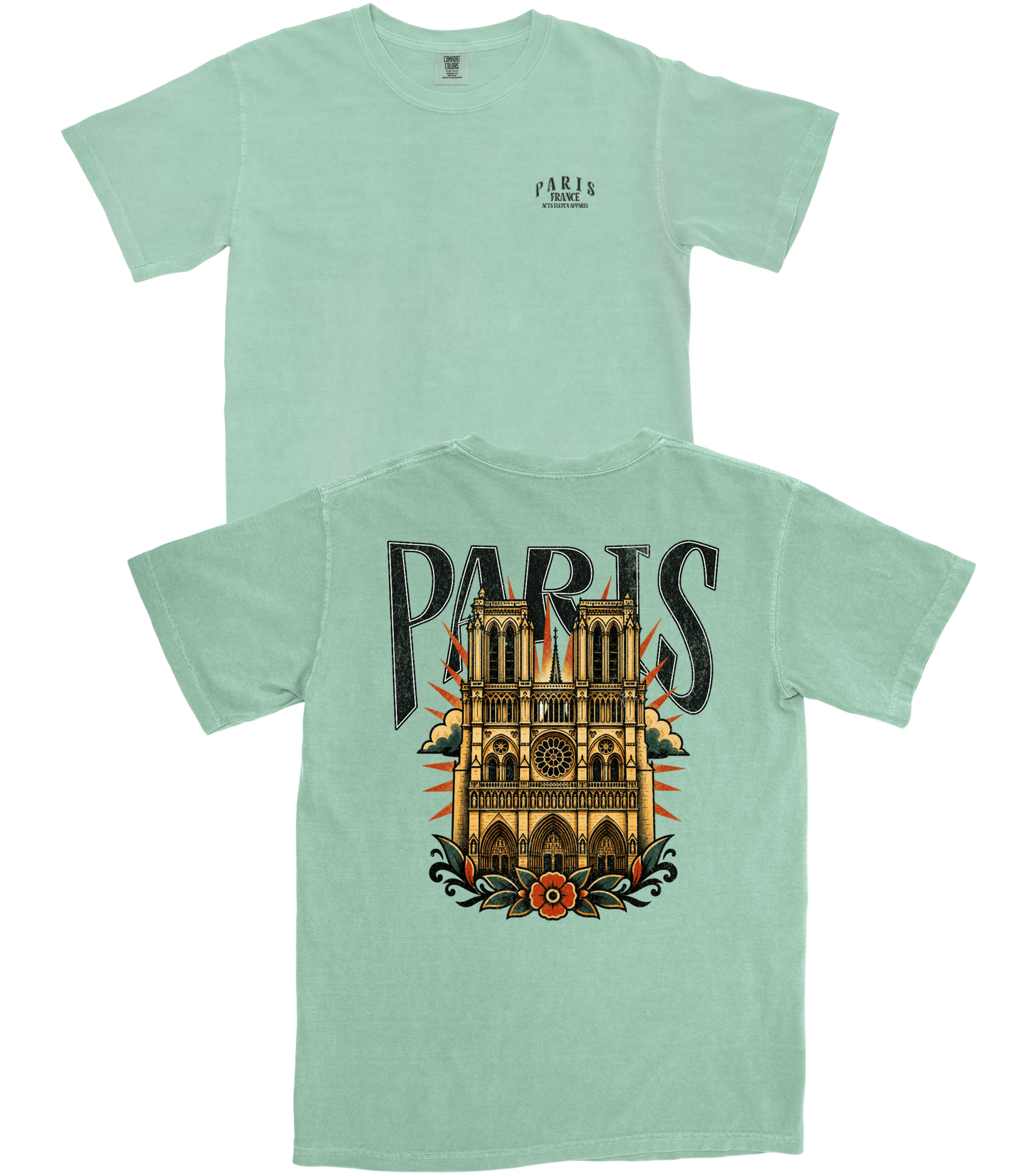 Paris Church T-Shirt