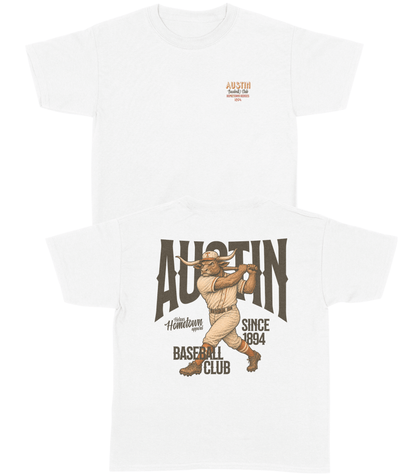 Austin Baseball YOUTH T-Shirt- Hometown Heroes