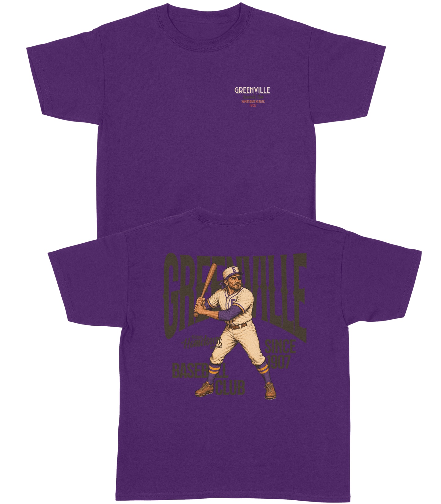 Greenville Baseball YOUTH T-Shirt- Hometown Heroes