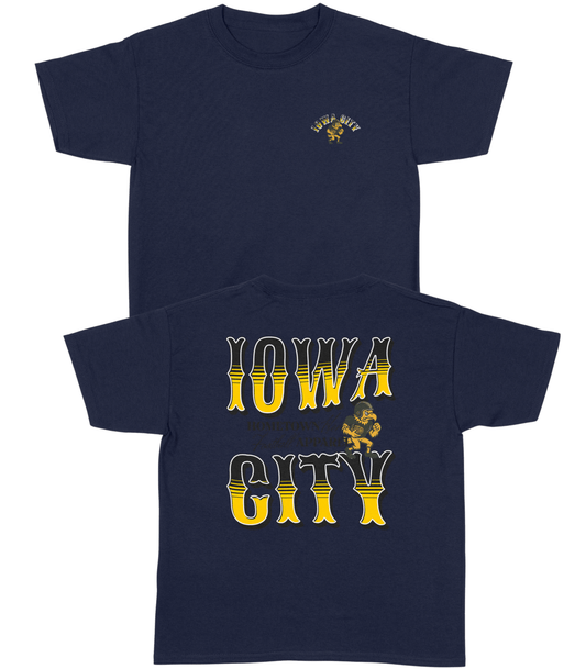 Iowa City Football YOUTH T-Shirt- Hometown Heroes