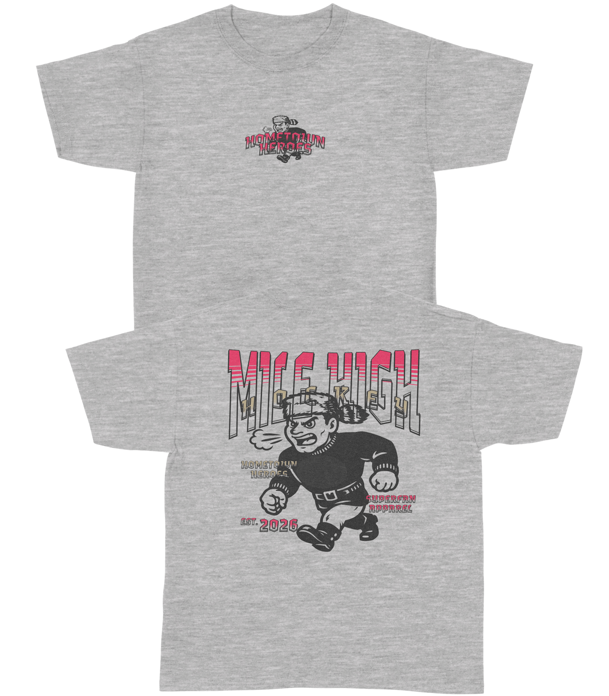 Mile High Hockey YOUTH T-Shirt- Hometown Heroes