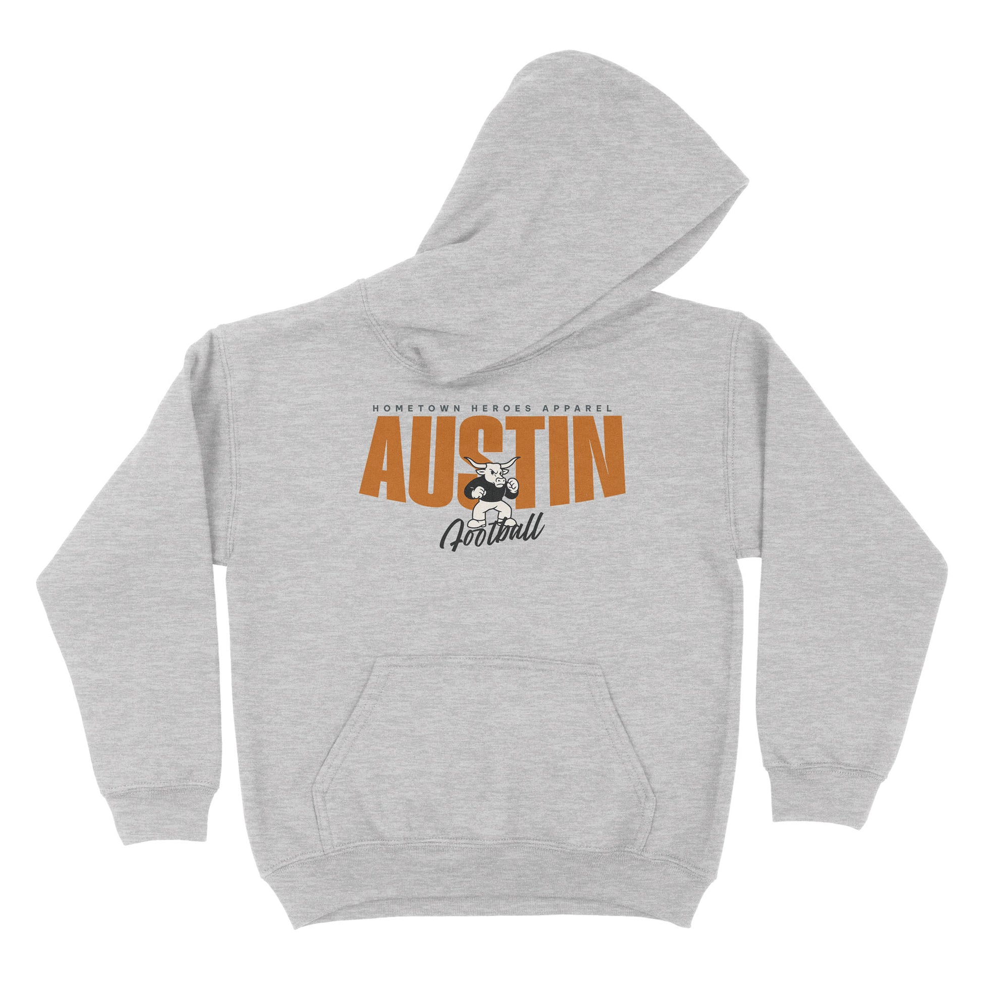 Austin Football YOUTH Hoodie- Hometown Heroes