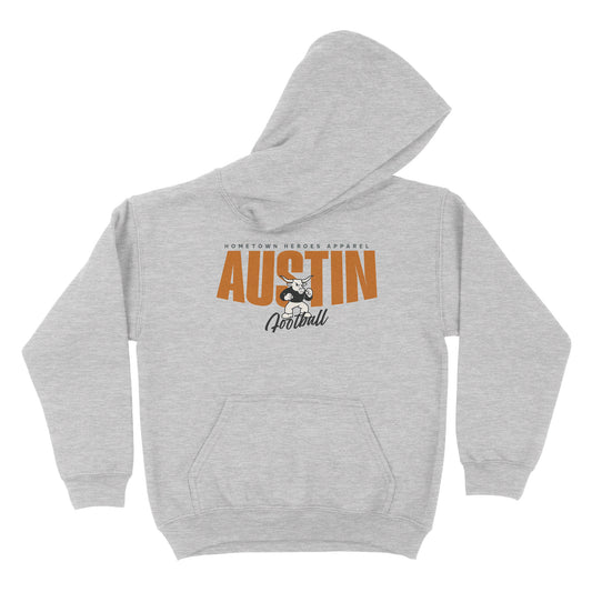 Austin Football YOUTH Hoodie- Hometown Heroes